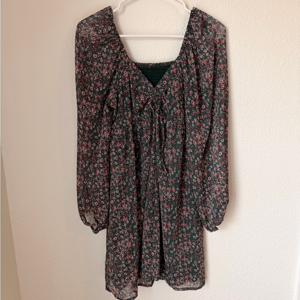 Floral Long Sleeve Dress